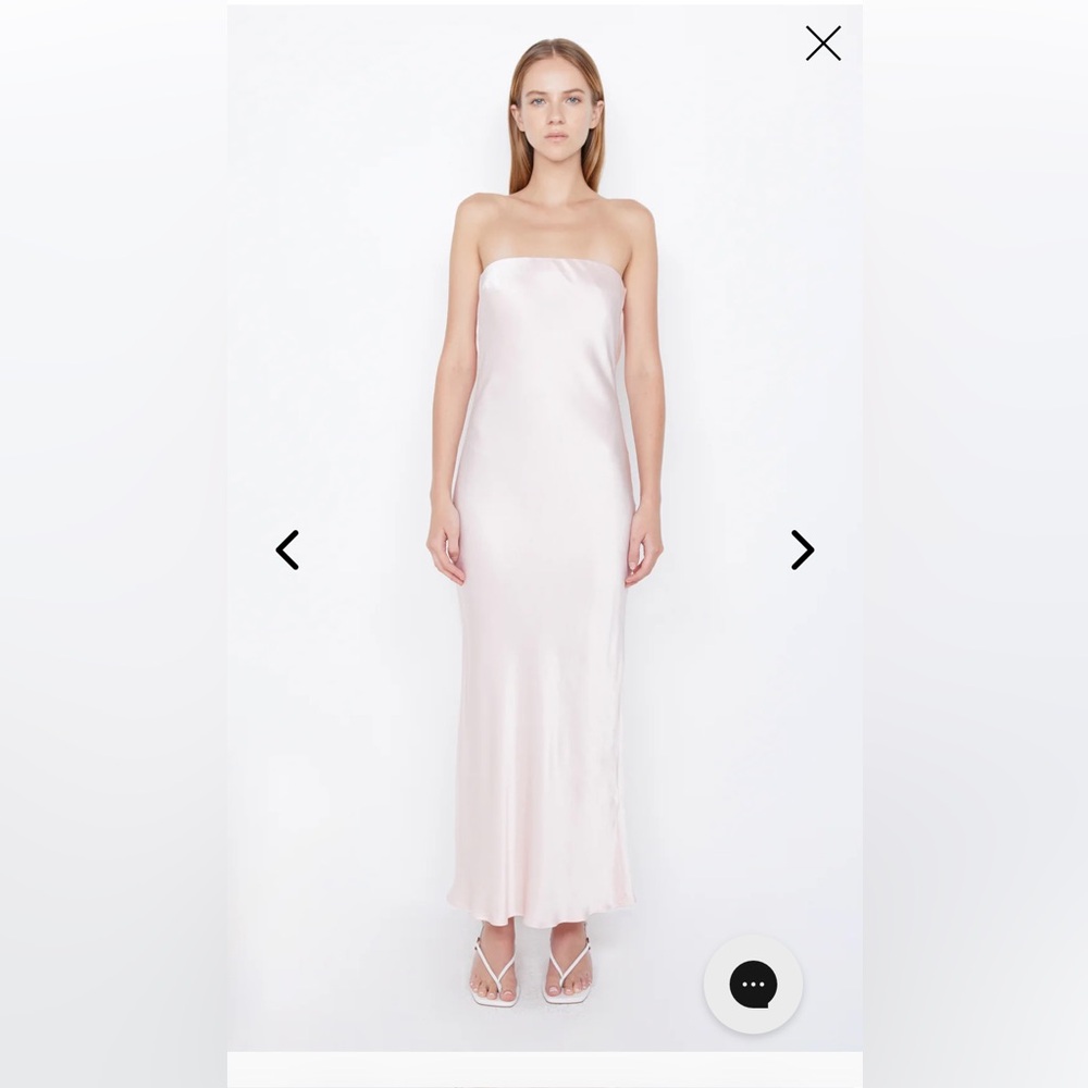 Bec + Bridge Moon Dance Dress in Blush